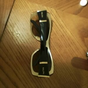 Polo by Ralph Lauren Black and Gold Women's Glasses